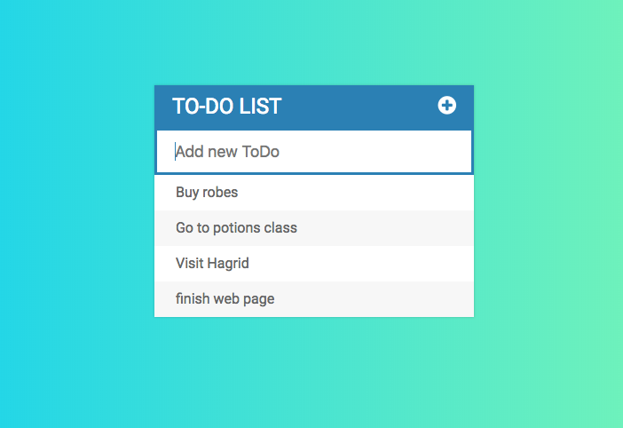 Thumbnail image of ToDo List App.